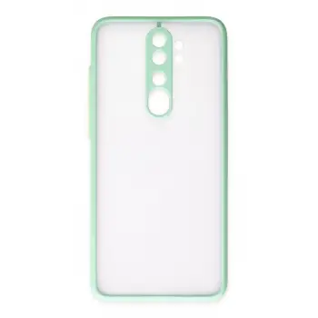 Redmi Note 8 Pro Kılıf Montreal Silikon Kapak - Turkuaz