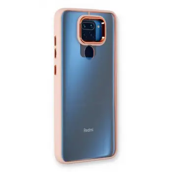 Redmi Note 9 Kılıf Dora Kapak - Pudra