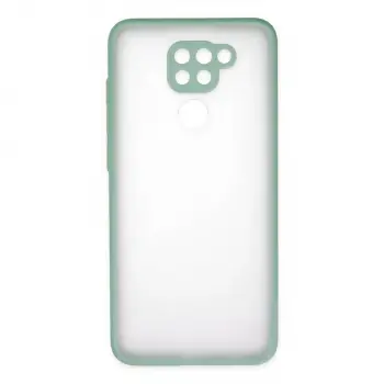 Redmi Note 9 Kılıf Montreal Silikon Kapak - Turkuaz