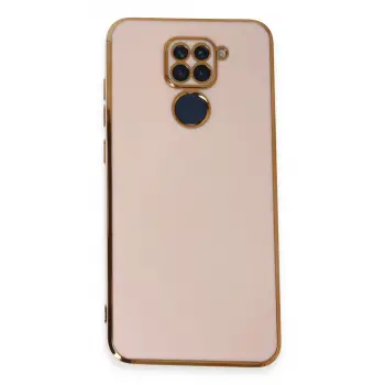 Redmi Note 9 Kılıf Volet Silikon - Pembe