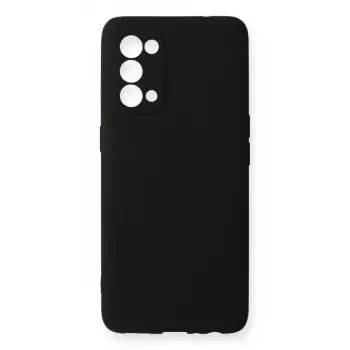 Reno 5 Pro Kılıf First Silikon - Siyah