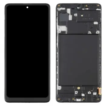 Samsung A71  Lcd Dokunmatik Ekran Çıtalı (Siyah)