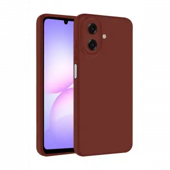 Samsung Galaxy A07 4G First Silikon - Bordo