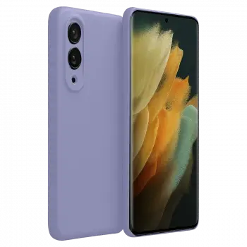 Samsung Galaxy S25 Edge First Silikon - Lila