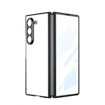 Samsung Galaxy Z Fold 5 Kılıf Fold Element Kapak - Siyah