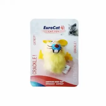 Sarı Fare Kedi Oyuncağı 7,5 Cm