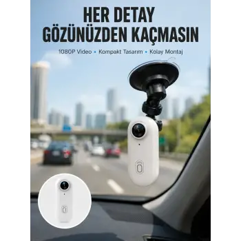 Şarj Edilebilir Uzun Ömürlü Mini Spor Kamera Full HD Yeni Nesil
