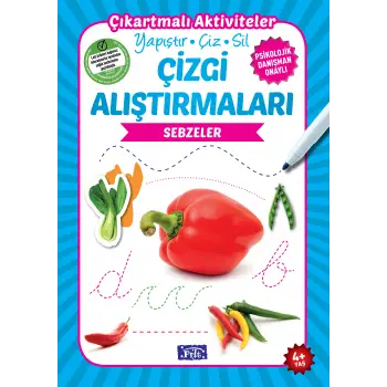 Sebzeler - Çizgi Alıştırmaları