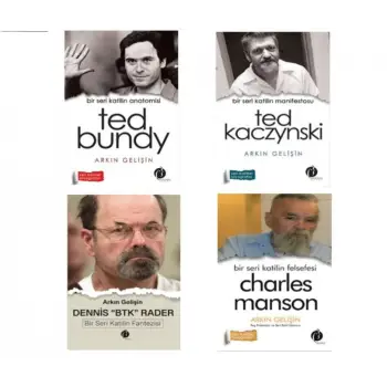 Seri Katiller Biyografi Seti (4 Kitap Takım)