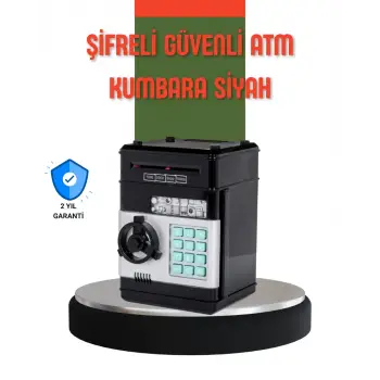 Şifreli ATM Kasa Görünümlü Para Biriktirme Kumbarası