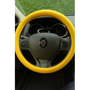 Silikon Direksiyon Kılıfı Sarı