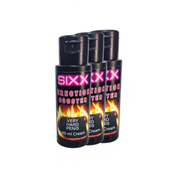Sixx 3tane Erkeklere Özel Extra Destek Kremi 60 ml