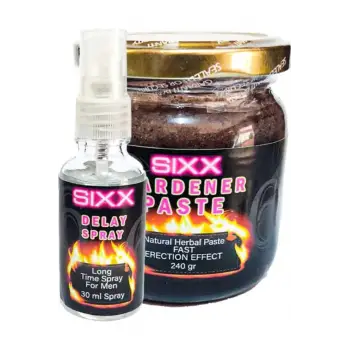 Sixx Anl Relaxer Gel 60 ml Herbal Paste Doğal Macun 240 gr