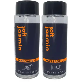 Soft Jasmin Massage Oil 400 ml Aromalı rotik Masaj Yağı X 2 ADET