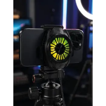 Soğutma Teknolojili RGB Işıklı Telefon Soğutucu