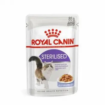 Sterilised Jelly Pouch Kısırlaştırılmış Kedi Konservesi 12 Adet 85 Gr