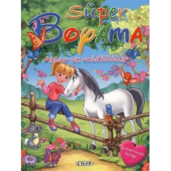Süper Boyama Atlar Ve Midilliler