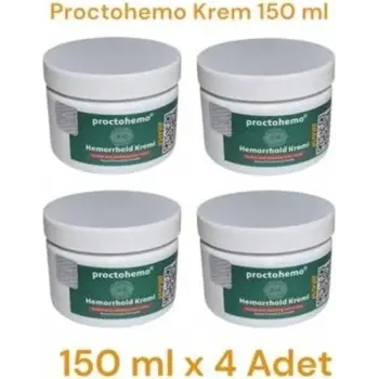 SÜPER PROCTOHEMO KREM 150 ML X 4 ADET