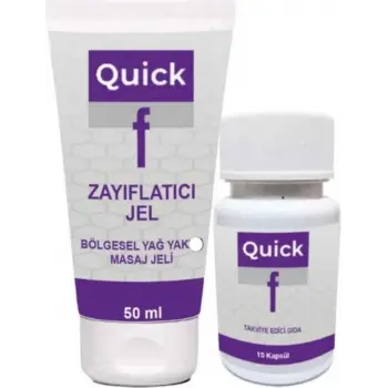 SÜPER QUİCKF BÖLGESEL JEL 50 ML + QUİCKF 15Lİ