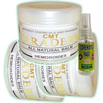 SÜPER TARADERM 100 ML 3 ADET KREMİ + 30 ML ÇÖREK OTU YAĞ