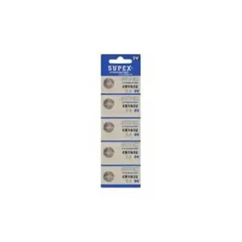 Supex CR1632-C5 3V Lityum Düğme Pil 5li Paket