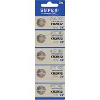 Supex Cr2032 3V Lityum 5Li Blister Pil