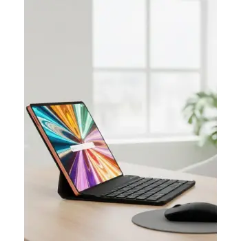 Tablet PC Klavye Kalem Kılıf Ekran Koruyucu Hediyeli Full Paket