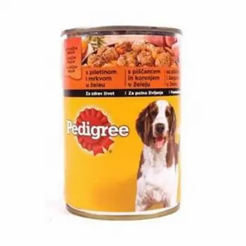 Tavuklu ve Havuçlu Yetişkin Köpek Konservesi 12 Adet 400 Gr
