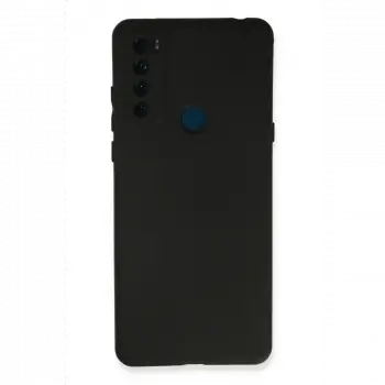 TCL 20 SE Kılıf First Silikon - Siyah