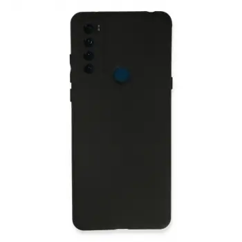 TCL 20 SE Kılıf First Silikon - Siyah