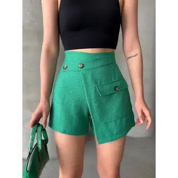 Tek cepli şort etek