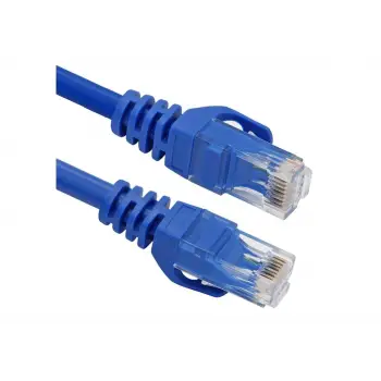 Teldata TLD-1000M Cat6 10MT Mavi Utp Patch Kablo