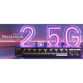 Tenda TEM2010X 8 Port 2.5G Ethernet Switch With 2-10G SFP+ Slots Switch