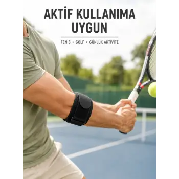Tenisçi Dirseği Bandı Ayarlanabilir Epikondilit Dirsek Desteği