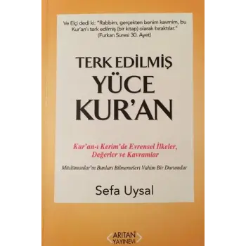 Terk Edilmiş Yüce Kuran