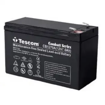 TESCOM COMBATT CBL12-7E 12V 7AH TAM BAKIMSIZ KURU AKÜ