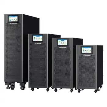 TESCOM TEOS 330 30KVA 3F/3F (60X7AH) RS-232 6/15 DK LCD ONLINE UPS (TRIFAZE)