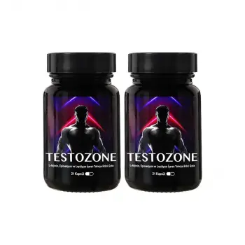 Testozone 2 Kutu Erkeklere Özel L-Argininli Lepidyumlu 21Li Formül