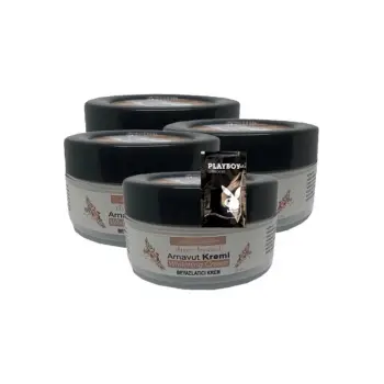 Three Brand 4lü Adet Arnavut Kremi Whitens Cream 50 ml + 1 Adet Jel Hediye