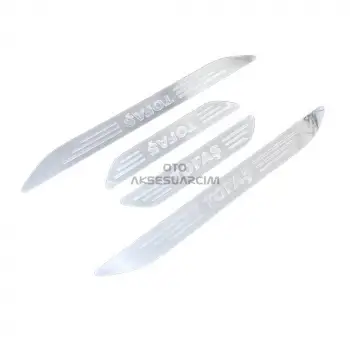 Tofaş Pleksi Nikelaj Oto Araba Kapı Eşiği Çıta 4'lü