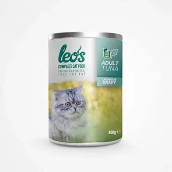 Ton Balıklı Parça Etli Soslu Yetişkin Kedi Konservesi 6 Adet 400 Gr