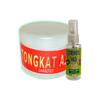 Tongkat Ajimat Madura 100 ml Krem + Yanında 30 ml Çörek Otu Yağı