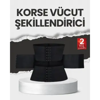 Toparlayıcı Bel Korsesi Nefes Alabilen Elastik