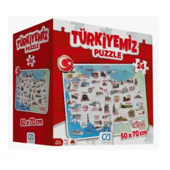 Türkiyemiz Yer Puzzle