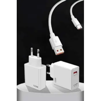 Type-C 120W Şarj Aleti Hızlı Şarj Turbo