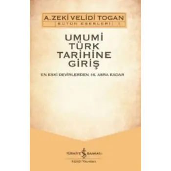 Umumi Türk Tarihine Giriş (2 Cilt - CDli)