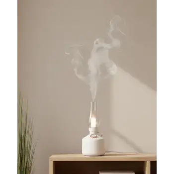 USB Şarjlı Gaz Lambası Modeli Nano Mist Aromaterapi Nemlendirici 280 ml