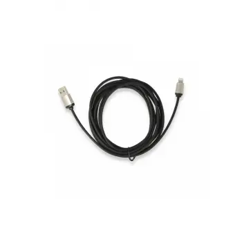 USB to Lightning 3m Kablo - Siyah