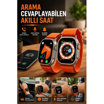 Uyku ve Nabız Takipli, Wireless Şarjlı Akıllı Saat Android ve iOS Uyumlu