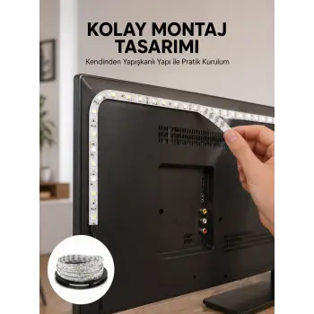 Uzaktan Kumandalı LED TV Arka Işık Şeridi Yeni Nesil